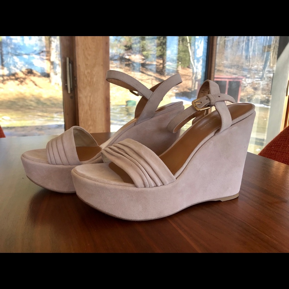 Stuart Weitzman wedge heel sandal